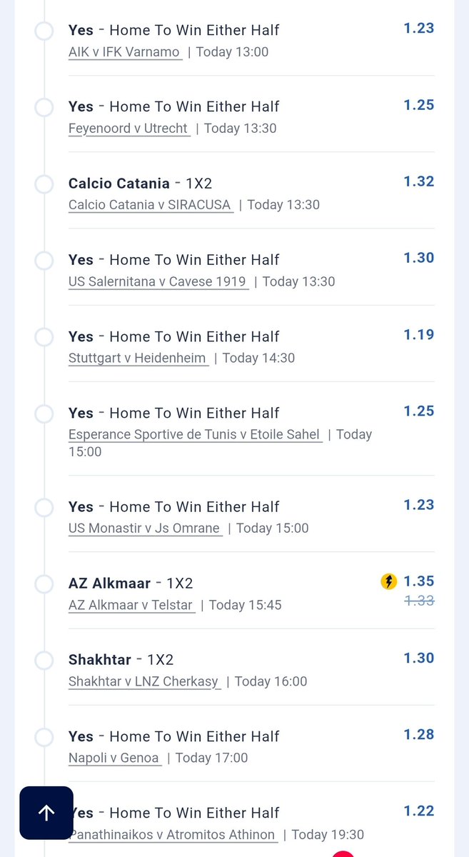 20+ Odds 

Betking Code &gt; 472MGA