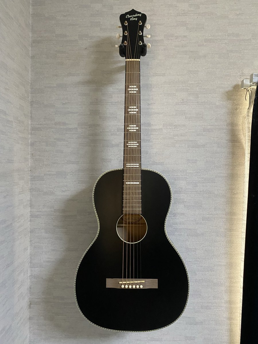 ス*ク様 Recording King パーラーギター 改造品 ス*ク様