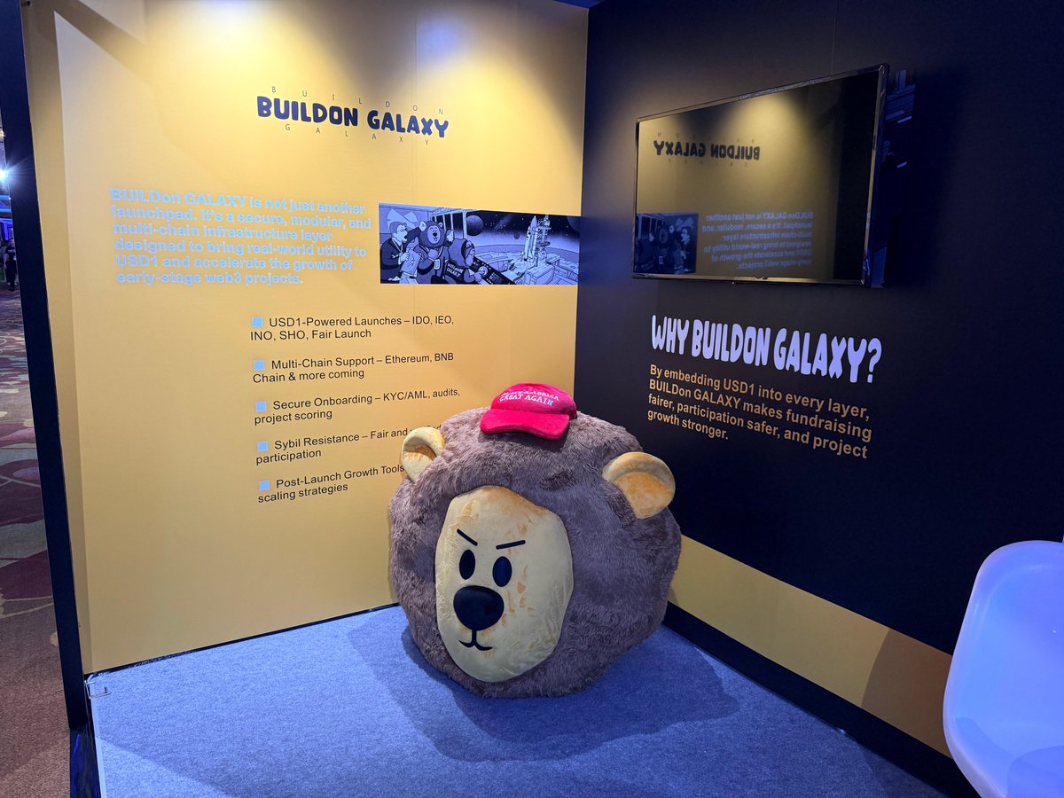 BUILDonBsc_AI's tweet image. That&apos;s a wrap for #TOKEN2049 Singapore👋
Your support made B’s presence both fun and meaningful.

Until next time—let’s keep building🦁

#BuildWithUSD1 $B #WLFI #USD1
