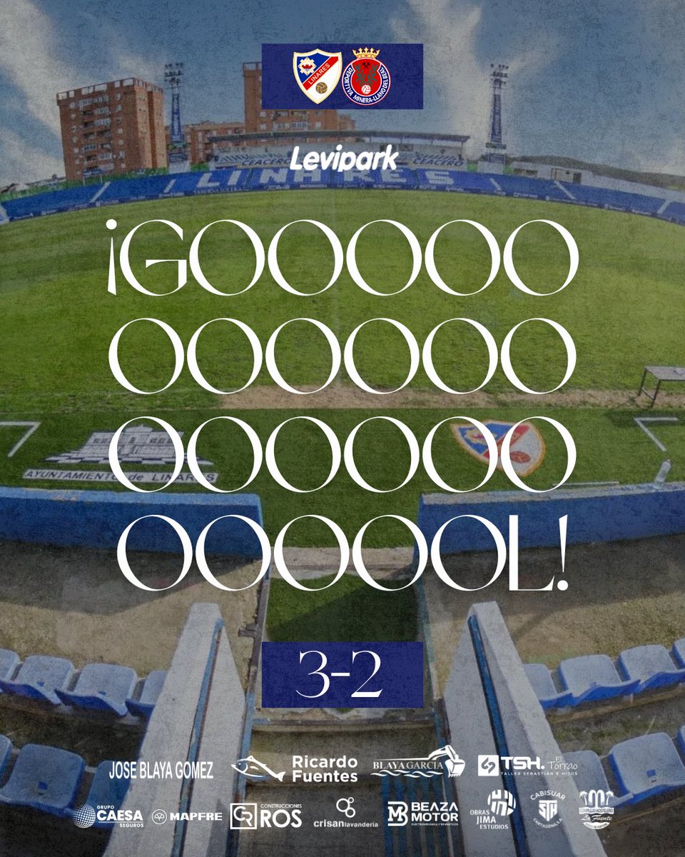 ⌚68’ | 3️⃣-2️⃣ | ¡GOOOLAAAAAAZOOOOOOOOOOOOO DE OMAAAAAAR PERDOMOOOOOOOOOOOO! ¡NOS METEMOS DE LLENO EN LA LUCHA POR LOS PUNTOS, AQUÍ NO NOS RENDIMOS NUNCA!

⭐Levipark

#LinaresDeportivaMinera