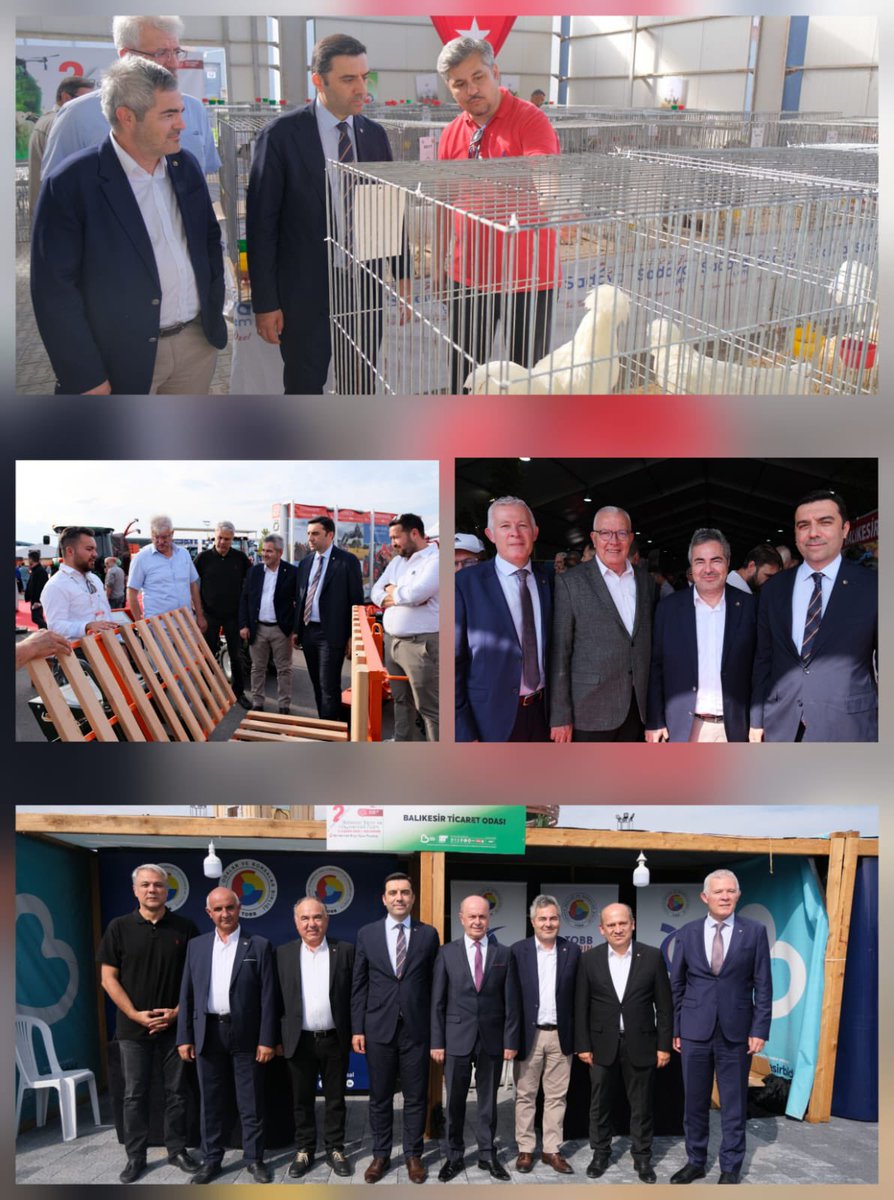 RahmiKula's tweet photo. Balıkesir Tarım ve Hayvancılık Fuarı’nda, çiftçilerimiz ve Oda Üyelerimizle bir aradaydık. Üretimin ve emeğin gücüyle büyüyen Balıkesir’e değer katan herkese teşekkürler! 🌿🚜
#BalıkesirTarımveHayvancılıkFuarı #BalıkesirTicaretOdası #RahmiKula #çiftçi #emek https://t.co/7IJzln3R0a