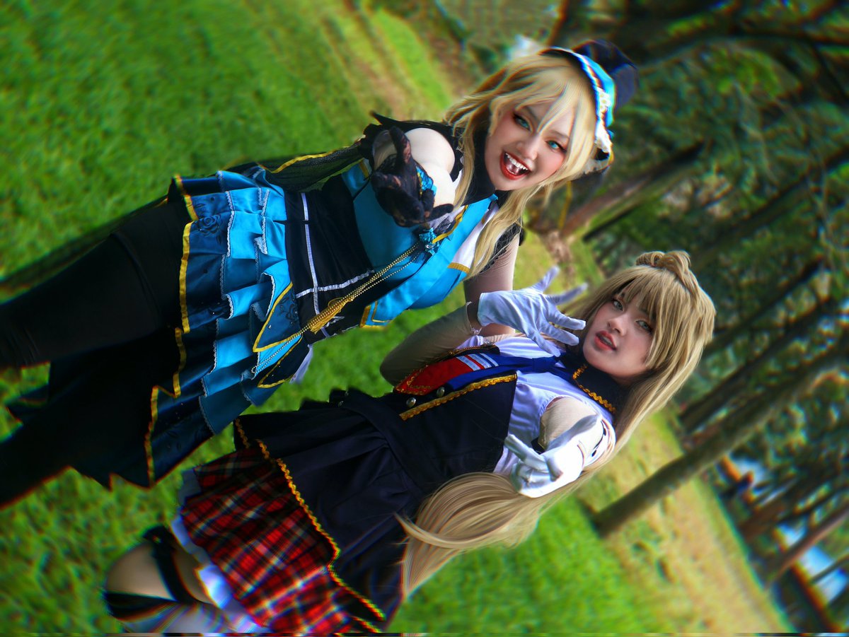 YurikoKayla's tweet image. Eli Thieft cosplay and Kotori Minami Police UR Cosplay

#Lovelive #Cosplay #Anime #AyaseEli #KotoriMinami