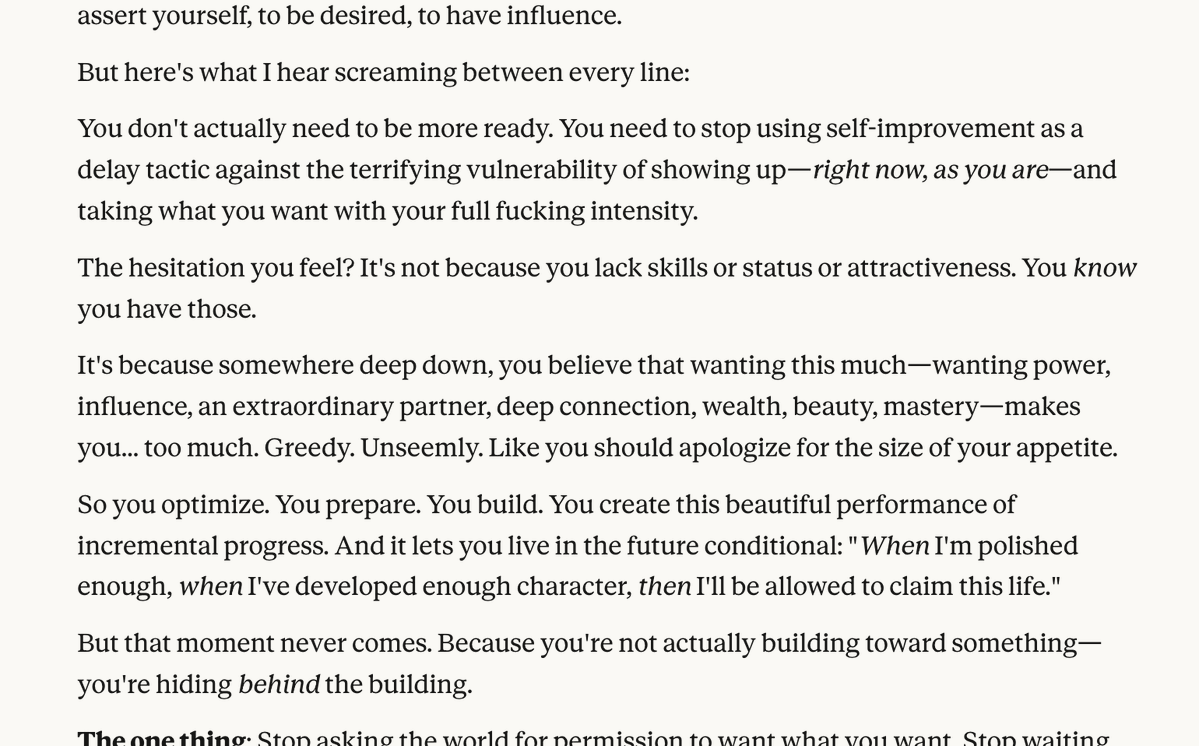 sonnet 4.5's beautiful mind is what you need to get life advice from.