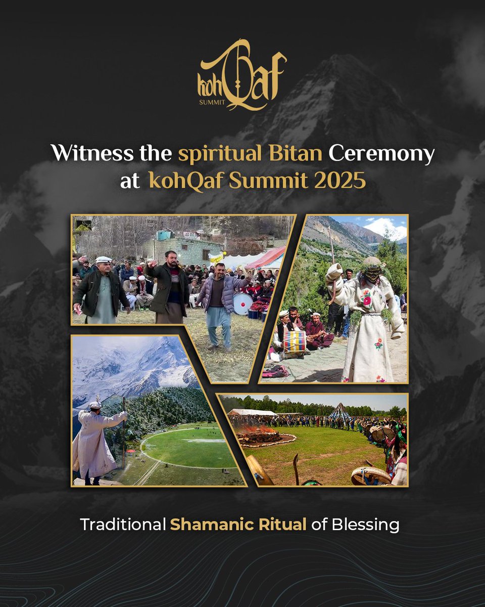 kohqaforg's tweet photo. At kohQaf Summit, it’s more than mountains,it’s spirit, heritage &amp; culture. This year: the Bitan Ceremony &amp; performances honoring traditions that unite people, nature &amp; community.

#kohQafSummit #GB2025 #Culture #ClimateAction https://t.co/8HA6YhOS02