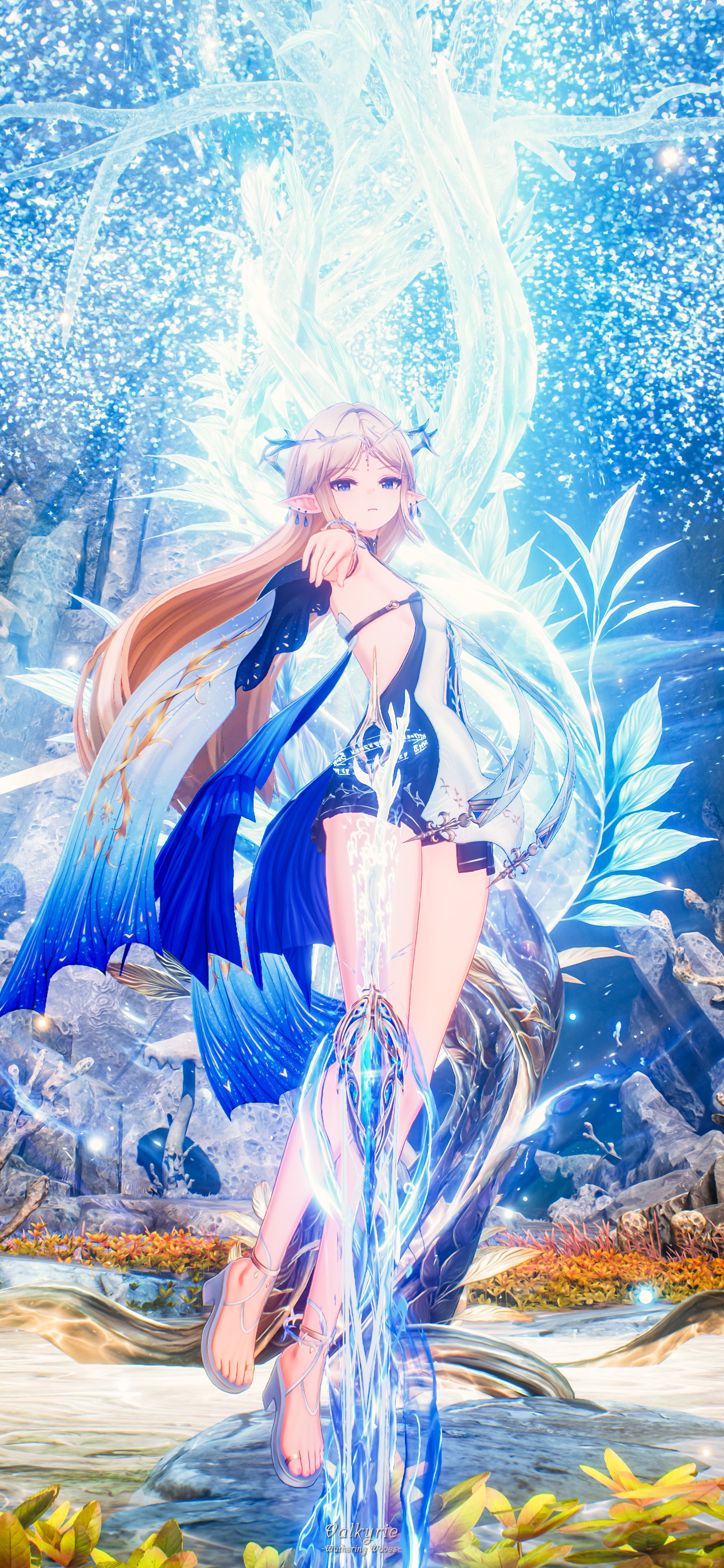 ○女神の宝石　　絵画原画+aquamarine 12833_1.jpg