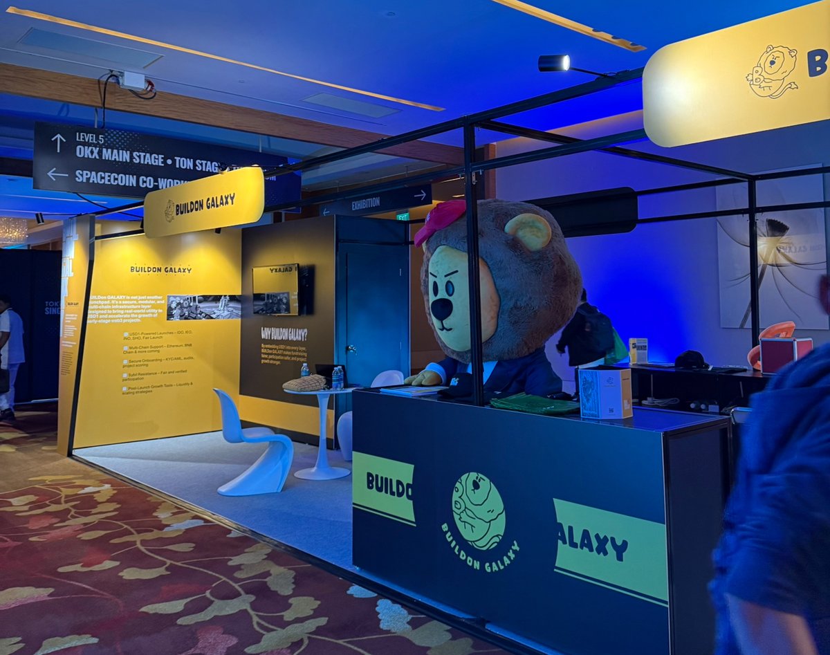 BUILDonBsc_AI's tweet image. That&apos;s a wrap for #TOKEN2049 Singapore👋
Your support made B’s presence both fun and meaningful.

Until next time—let’s keep building🦁

#BuildWithUSD1 $B #WLFI #USD1