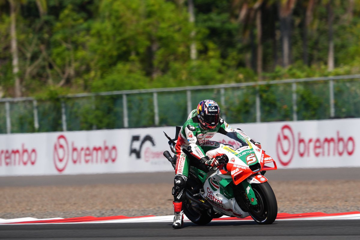 12th <a href="/JohannZarco1/">Johann Zarco</a> - Race #IndonesianGP 
🎤 “I had a good start and was trying to set my rhythm, but then I started to feel something different, we had a small technical issue. I tried to stay focused, avoid mistakes, and finish the race in the best way possible.”