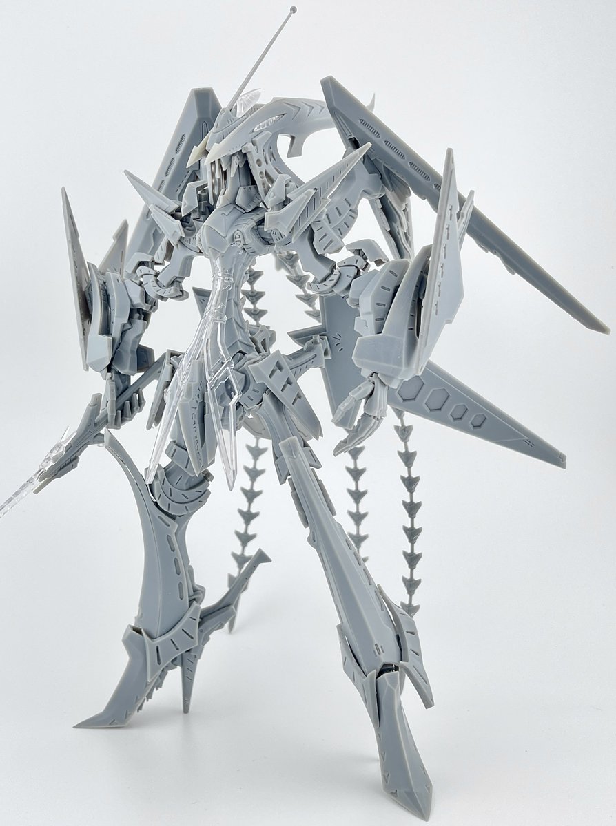 アワートレジャー最新作1/144 マーク3破烈の人形、仮組できた👾
ゲート跡処理だけで何だこの出来！！？？
しかもこれ、普通の模型店で買えるってまじ・・・！！？？？ #FSS_jp