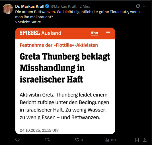 Wie witzig dieser Krawall doch immer wieder ist 🙄