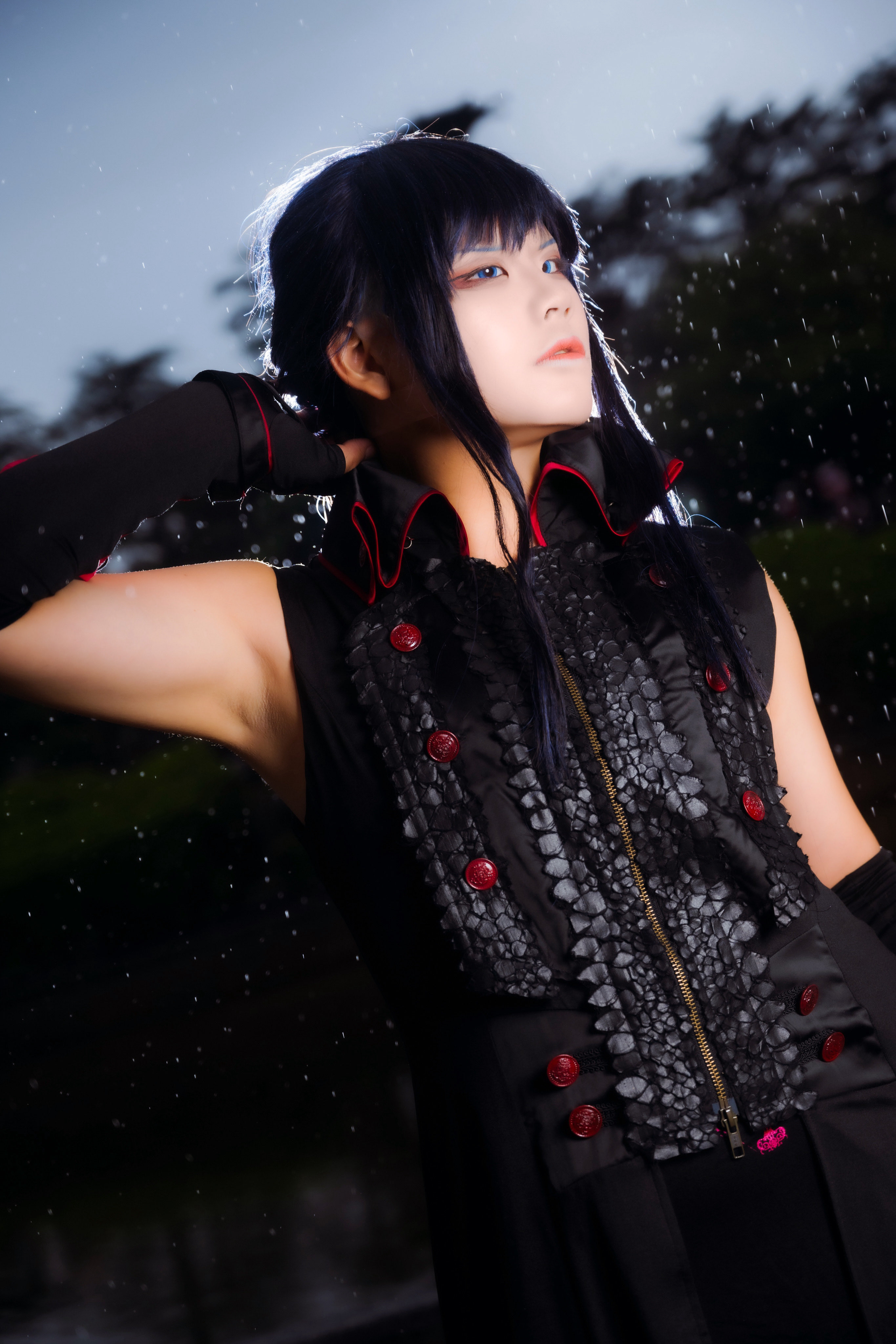 ★h.naoto Blood★ゴシック黒 未着用タグ付き　BLACK ゴスロリ h.naoto Blood☆ゴシックトップス☆中古品 黒 BLACK ゴスロリ
