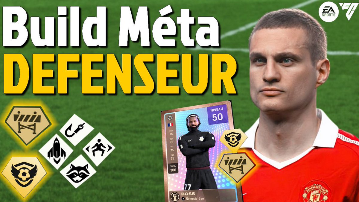 LE MEILLEUR BUILD DE DÉFENSEUR SUR EA FC 25 ! 🔒
youtu.be/LOuK_keFITU