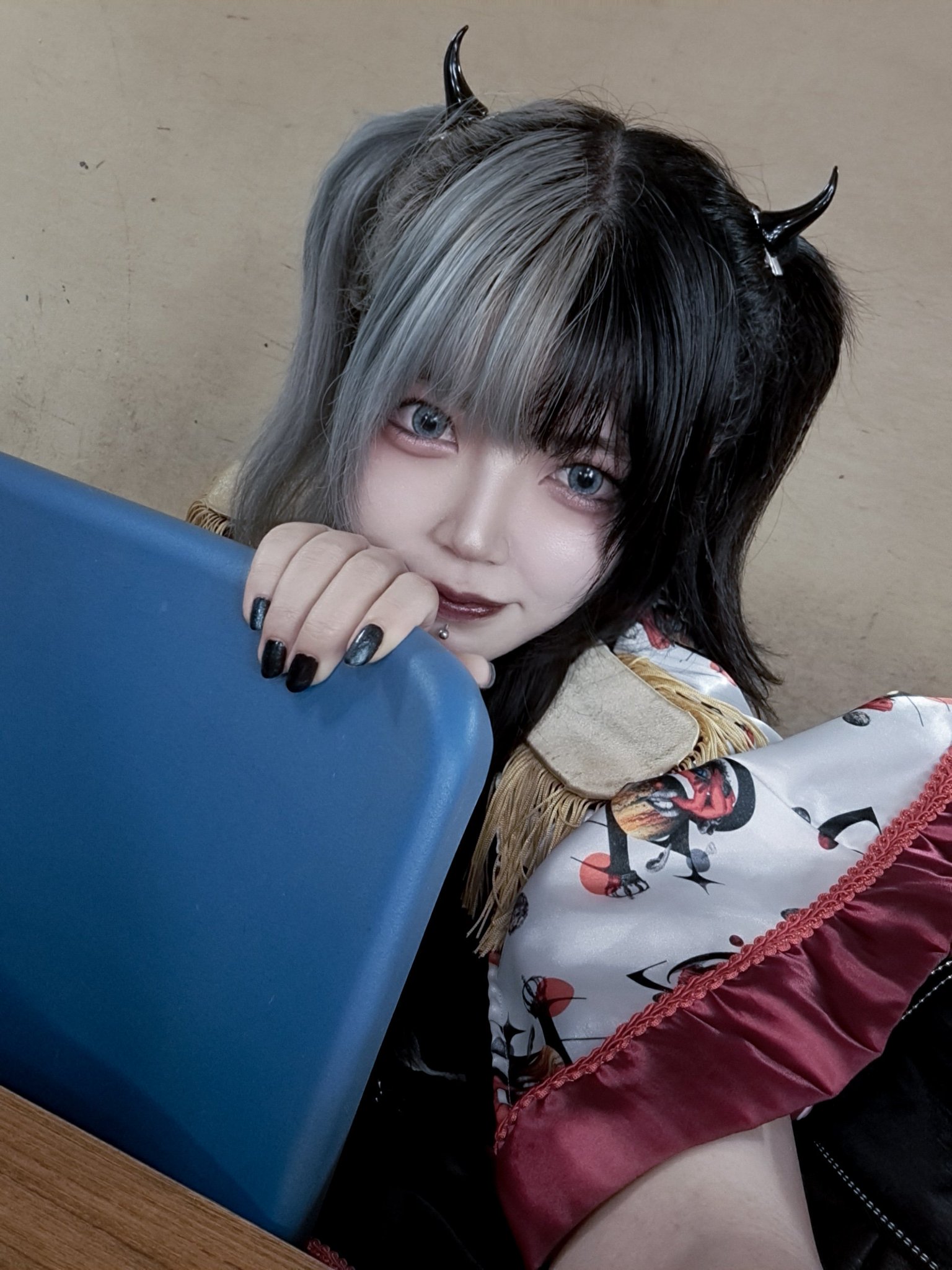 ④CR ハロウィン ありさか ⠀ ハロウィン仕様かわいかった🎃🧡 今年は仮装したいな〜