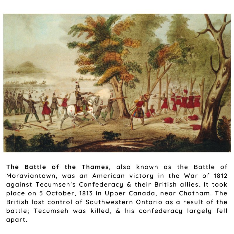 BritishHistorym's tweet image. #onthisday 5 October 1813 – War of 1812: The Battle of the Thames.

#britishhistory #warof1812