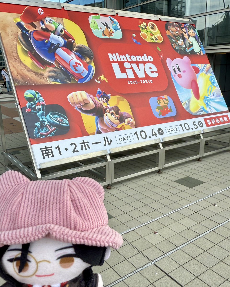 Marie__251297's tweet photo. お久しぶりです！
本日は Nintendo Live 2025 TOKYO に行ってきました！！🎮
マリカのステージ生で見れて嬉しかった😆
サバイバル体験も初操作？だけど、8位くらいまで残れて嬉しかった！ https://t.co/gZubUwPOqs