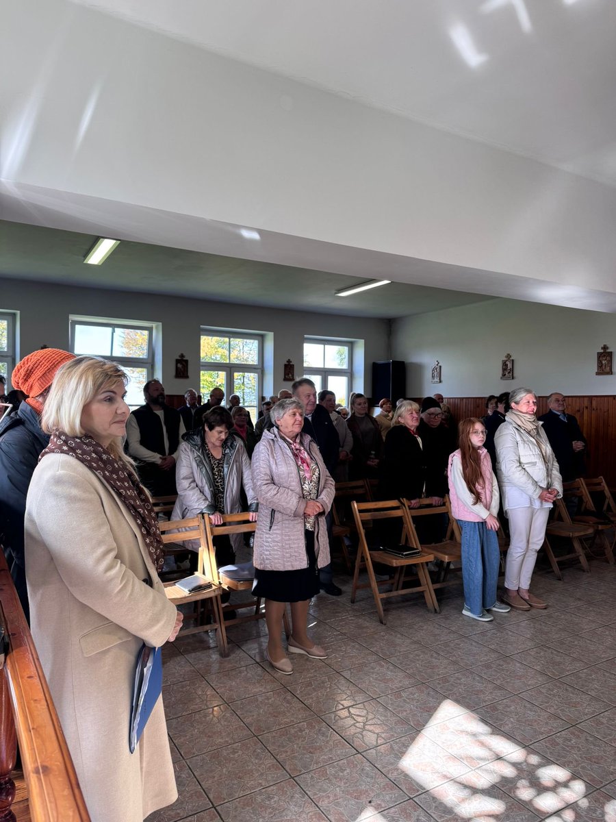 ParafiaTatary's tweet photo. 5 października, o godz. 1️⃣0️⃣:3️⃣0️⃣ w Kościele filialnym pw. Świętej Faustyny Kowalskiej, sprawowana była Msza Święta z okazji Dnia Patronalnego‼️ 
Mszy Świętej przewodniczył oraz okolicznościowe kazanie wygłosił Ks. dr hab. Leszek Adamowicz - Oficjał Sądu Biskupiego.@ArchLubelska https://t.co/1AVJtb2ZDW
