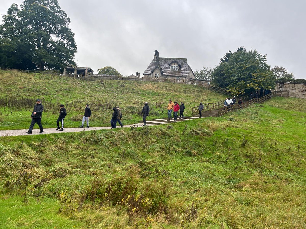 TEFHudds's tweet photo. Alhamdulillah, 26 brothers completed our Bolton Abbey walk despite the storm. The rain made the River Wharfe and surrounding landscape more dramatic and beautiful. There were plenty of good conversations along the way.

#edenfoundation #edenactive #boltonabbey https://t.co/InuFDg4upg