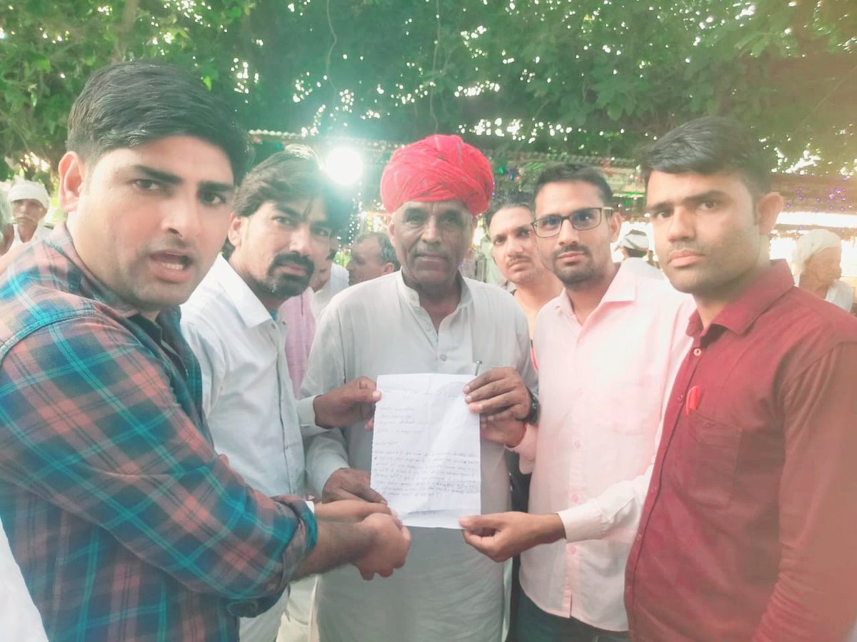 RSS की विचारधारा जेल में डाल सकती है,
पर आंदोलन की आग नहीं बुझा सकती।
#डॉ_रामसिंह_सामोता_को_रिहा_करो