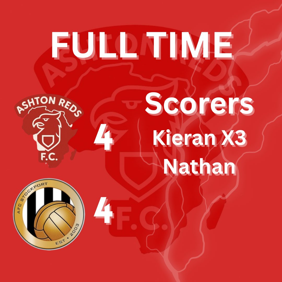 A good point in what turned out to be a difficult game this morning.

We didn’t capitalise on chances in the first half when kicking with the wind, but defending well and keeping ourselves in the game in the second half allowed us to get the chance to equalise.

Onto next week 🫡