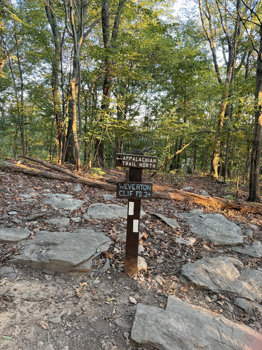 CrispyApplePi3's tweet photo. Hiked 6 miles on the Appalachian Trail yesterday https://t.co/bJYJJXEkoZ
