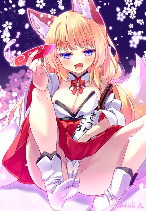 もふもふを喰らえっ #天狐の日だしTLを狐で埋める