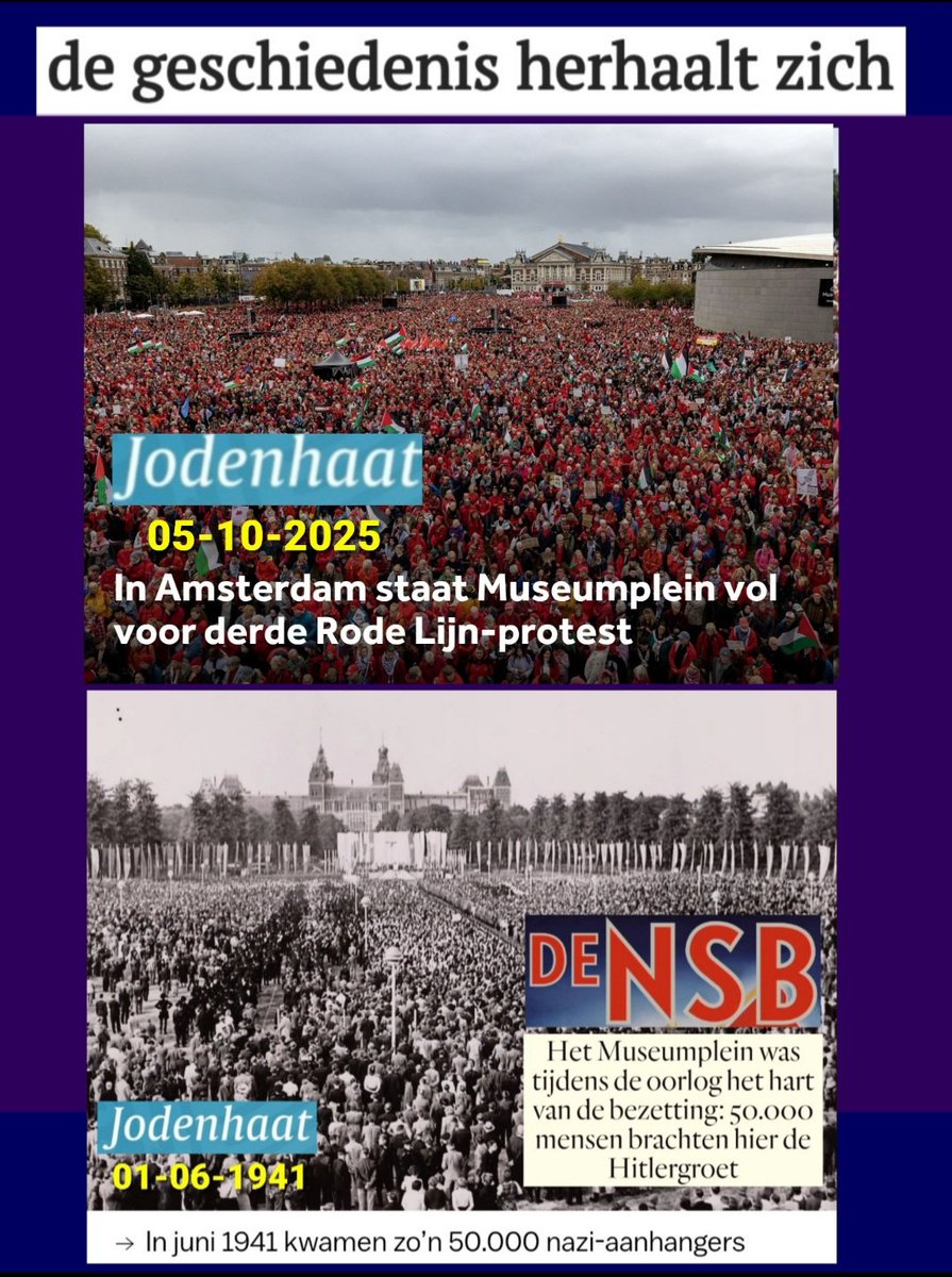 TonyHellings's tweet image. Het #Museumplein toen en nu. Opdat we nooit vergeten....😫#Rodelijn #Amsterdam #Jodenhaat 2.0
