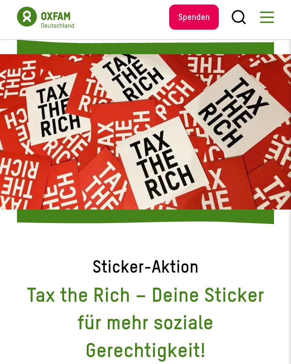 "Tax the Rich!" bedeutet übersetzt: Ich habe versagt und deshalb darf es keinem anderen besser gehen als mir. &gt;&gt; Repost, wenn es stimmt.