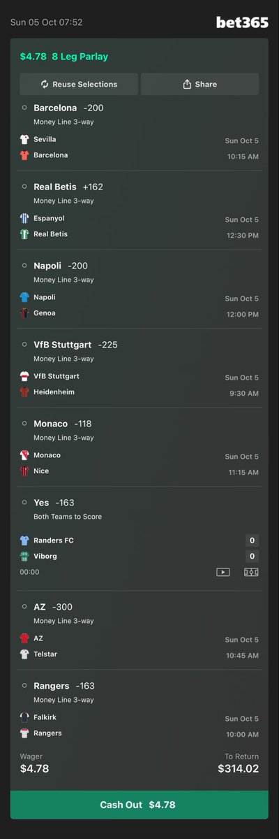 Cheeky 60:1 🔥🔥🔥

Hurry up to get on the first game 

Add To Your Bet Slip - nj.bet365.com/s/r/5Pt92