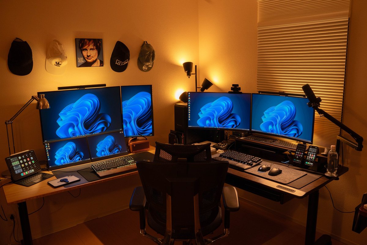 ryu9zap's tweet image. 効率重視なデスク環境にアップデート (∩´∀｀)∩
これでやっと集中できる。

#desksetup