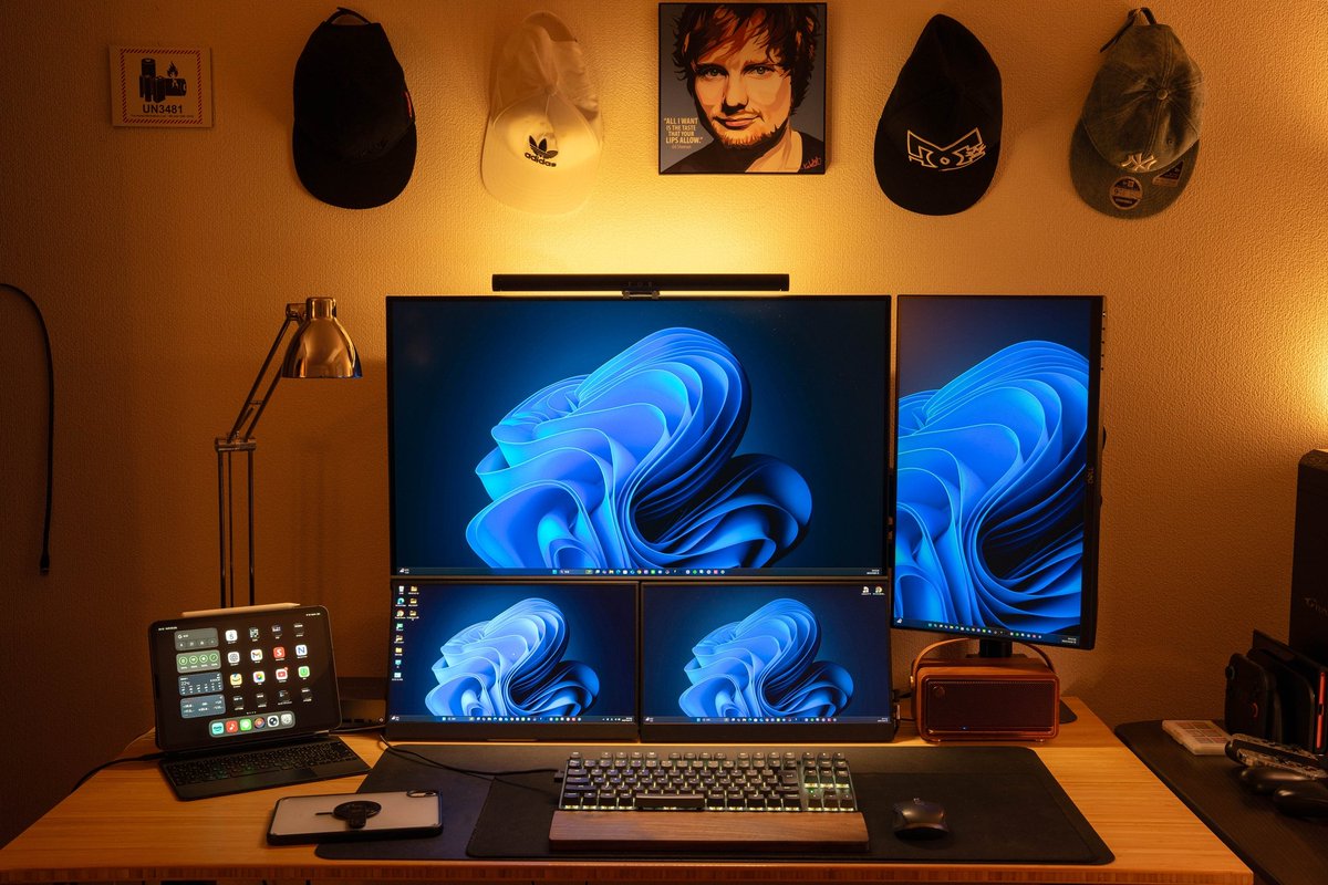 ryu9zap's tweet image. 効率重視なデスク環境にアップデート (∩´∀｀)∩
これでやっと集中できる。

#desksetup