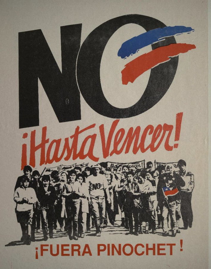 ( 5 de Octubre 1988 ) uno de los días más maravillosos que me ha tocado vivir !!!! La emoción de aquella noche al conocerse el triunfo del “NO es indescriptible ✔️