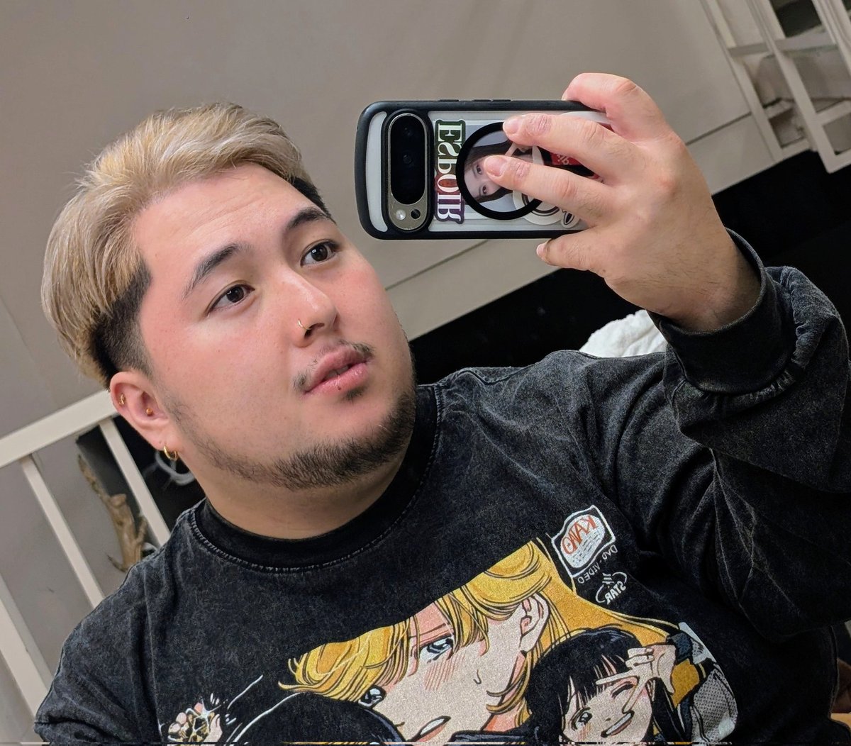 髪染めたハイトーン❤️‍🔥