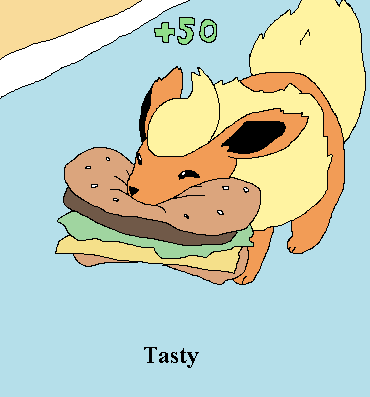 RoeRichard33476's tweet image. Flareon This Is A Tasty Burger
