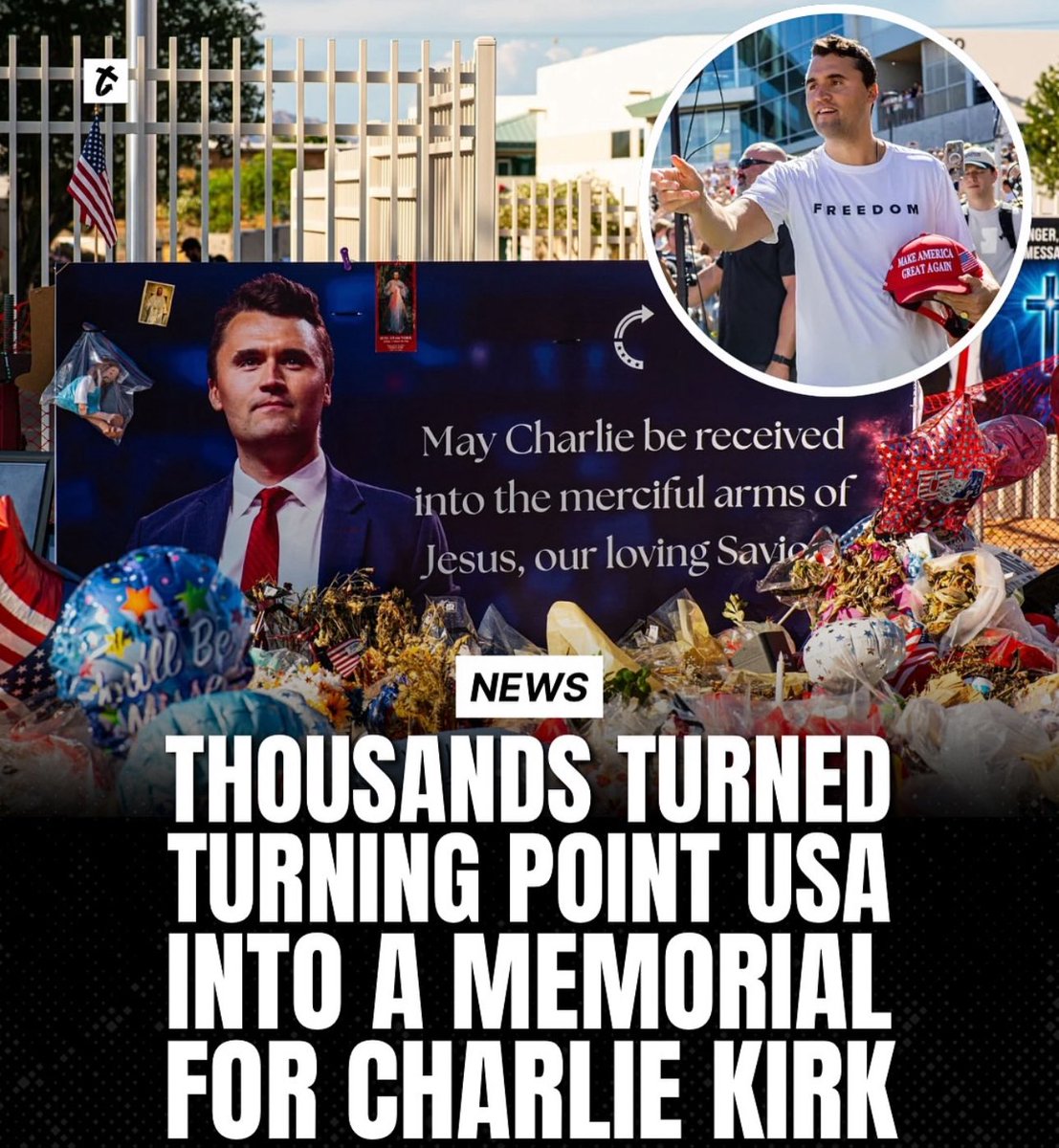 turnpoint11's tweet photo. We are always Representing Charlie Kirk 🕊️ https://t.co/43ZDY4RcZh