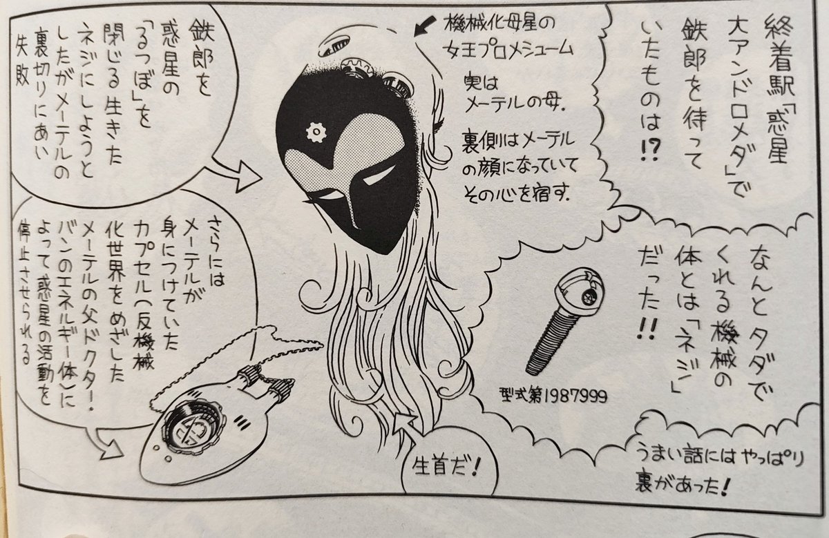 鉄郎確認 銀河鉄道999 鉄郎、ネジにされる！？