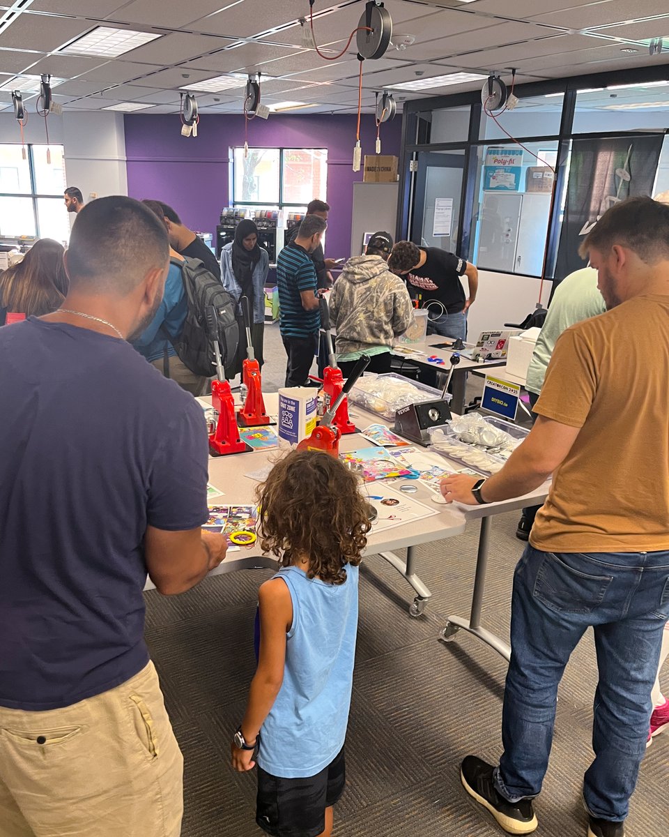 Last weekend, Central Library was alive with creativity! ✨ Thank you to everyone who came out for CreatorCon. From the inspiring keynote to the incredible demos and presentations, it was unforgettable. 🙌 #CreatorCon