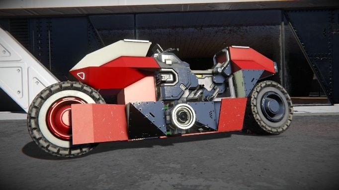 SpaceEngineersG's tweet image. Yaiba Kusanagi CT-3X by Mad-Catcher

➡️ steamcommunity.com/sharedfiles/fi…

An attempt to reproduce a bike from Cyberpunk 2077 in SE. It comes in two configurations: with and without training wheels. Both have their pros and convs.

#SpaceEngineers #SteamWorkshop #NeedToCreate