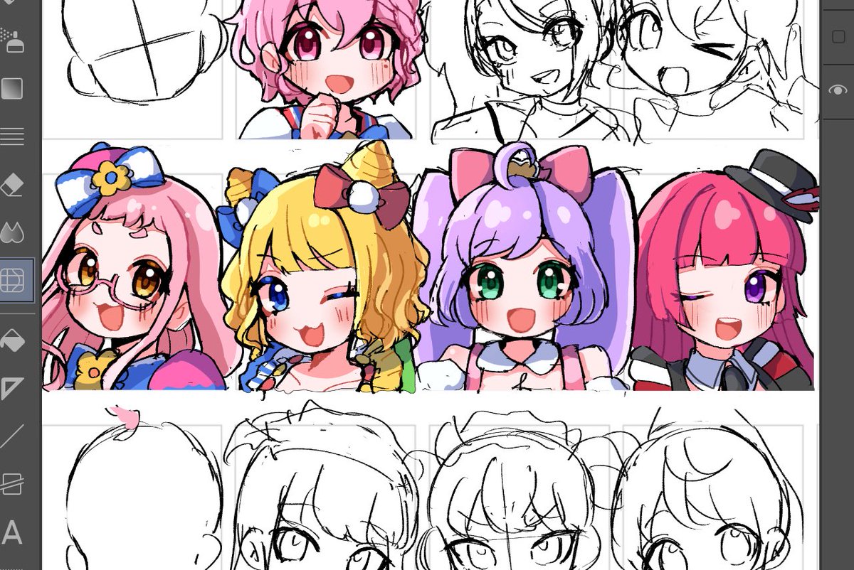 プリパラ詰めwip…💖