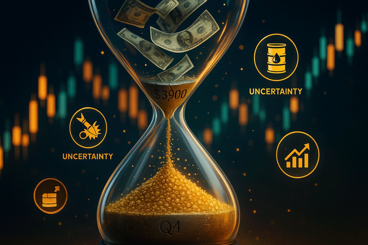 Kitco NEWS (@kitconewsnow) on Twitter photo Gold prices didn’t break above $3,900, but there is still plenty of upside momentum
(Kitco News by <a href="/neils_C/">Neils Christensen</a>) - Although gold appears stuck below $3,900 an ounce, the path of least resistance remains higher, according to one market analyst.
After ending September with its best Gold prices didn’t break above $3,900, but there is still plenty of upside momentum
(Kitco News by <a href="/neils_C/">Neils Christensen</a>) - Although gold appears stuck below $3,900 an ounce, the path of least resistance remains higher, according to one market analyst.
After ending September with its best