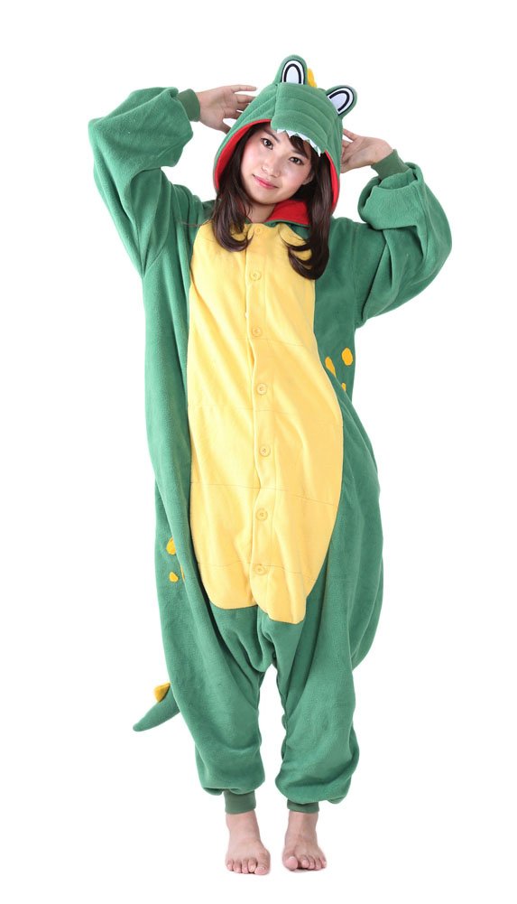 ImMutton's tweet image. I just received Unisex Adults Onesie Animal Pajamas Cosplay Halloween Costumes - Small - Green Crocodile Onesie Pajamas from abyss via Throne. Thank you! throne.com/immutton #Wishlist #Throne