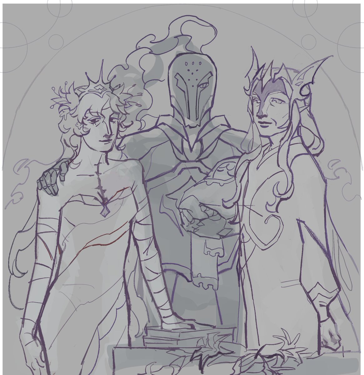 peak castlevania polycule reference #eldersaltlily #eldersalt #elderlily #silentlily #silentfaerie