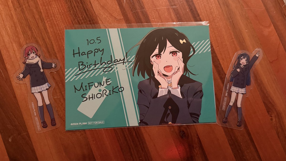 お誕生日おめでとう🎉
今日お迎えしたお二人と一緒に。