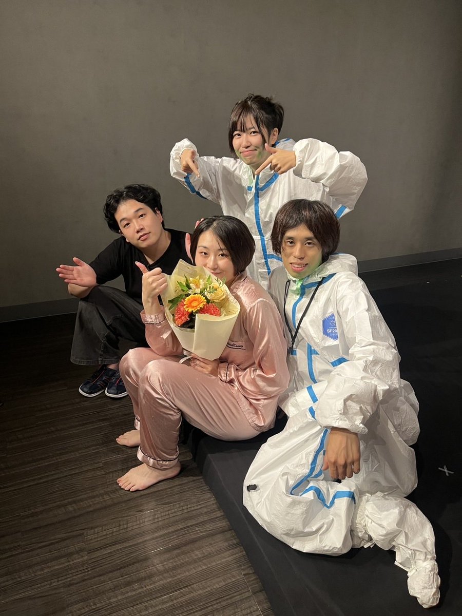 spring_blocks's tweet image. - - - - - ꒰ 💐ご報告💐꒱ - - - - -

高杉一音さん(@chi_____ne )が

[俳優・友達]として加入致しました！

4人になったはねるつみきで、より一層創作に邁進していきます。

よろしくお願いいたします！