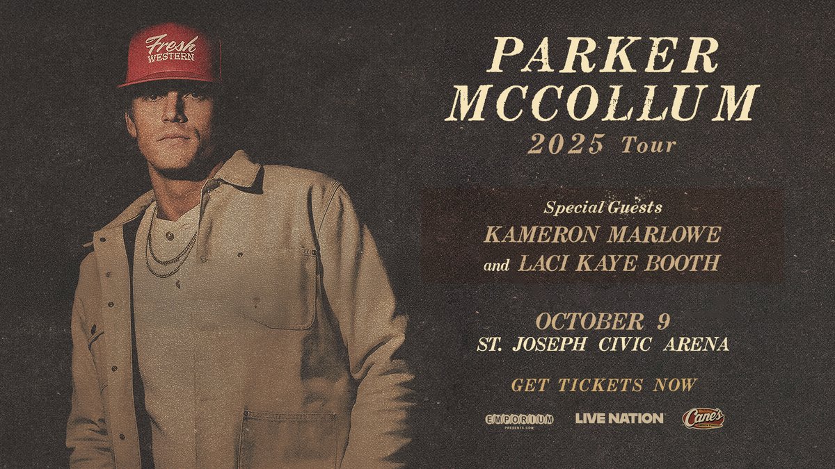 🎟️ WIN TICKETS 🎶
Listen to Jenny &amp; Jagger on 106.5 The Wolf from Oct 6 @ 6AM to Oct 8 @ 10AM for your chance to see Parker McCollum LIVE in St. Joseph on Oct 9!
📞 Be the right caller when you hear the cue: (913) 933-1065
#Wolf1065

audacy.com/_pages/cmgavmf…