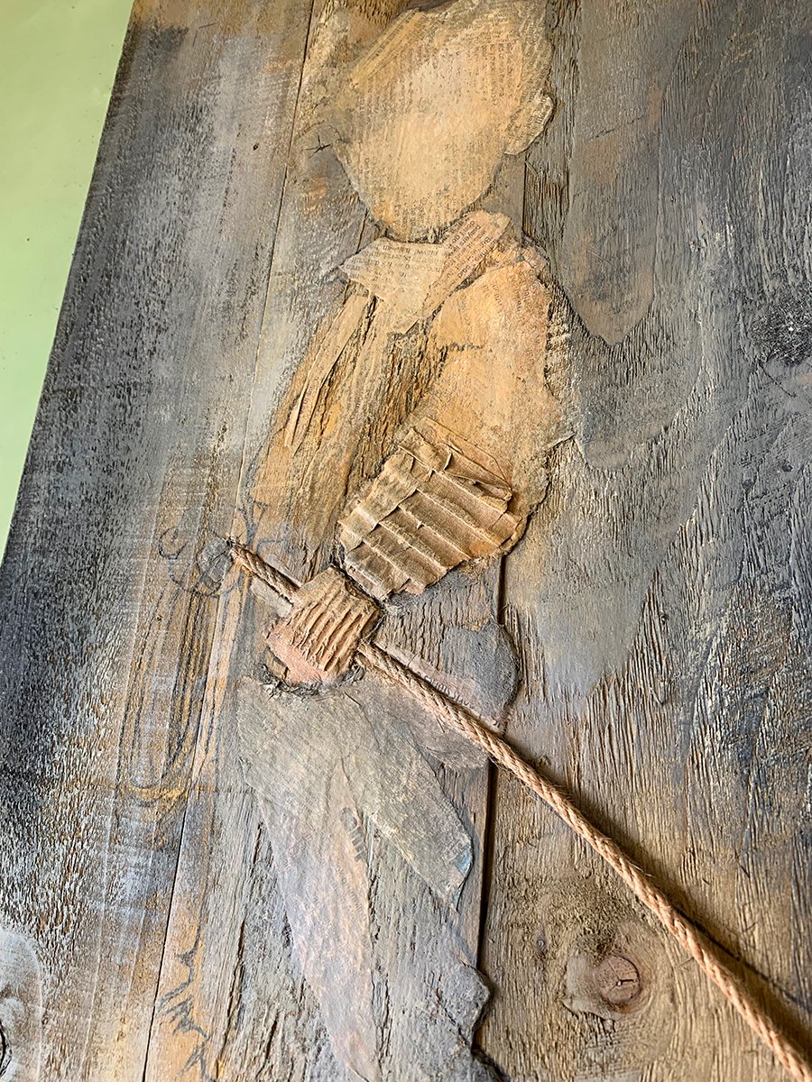 CraigEverett20's tweet photo. New  Series of work available soon. Taking a step back to where it all  began, 20 years ago. Returning to my urban art roots, this series will  have a decayed &amp; destressed feel to them topped with a rustic aesthetic. #Art #UrbanArt https://t.co/yuAPpu7etW