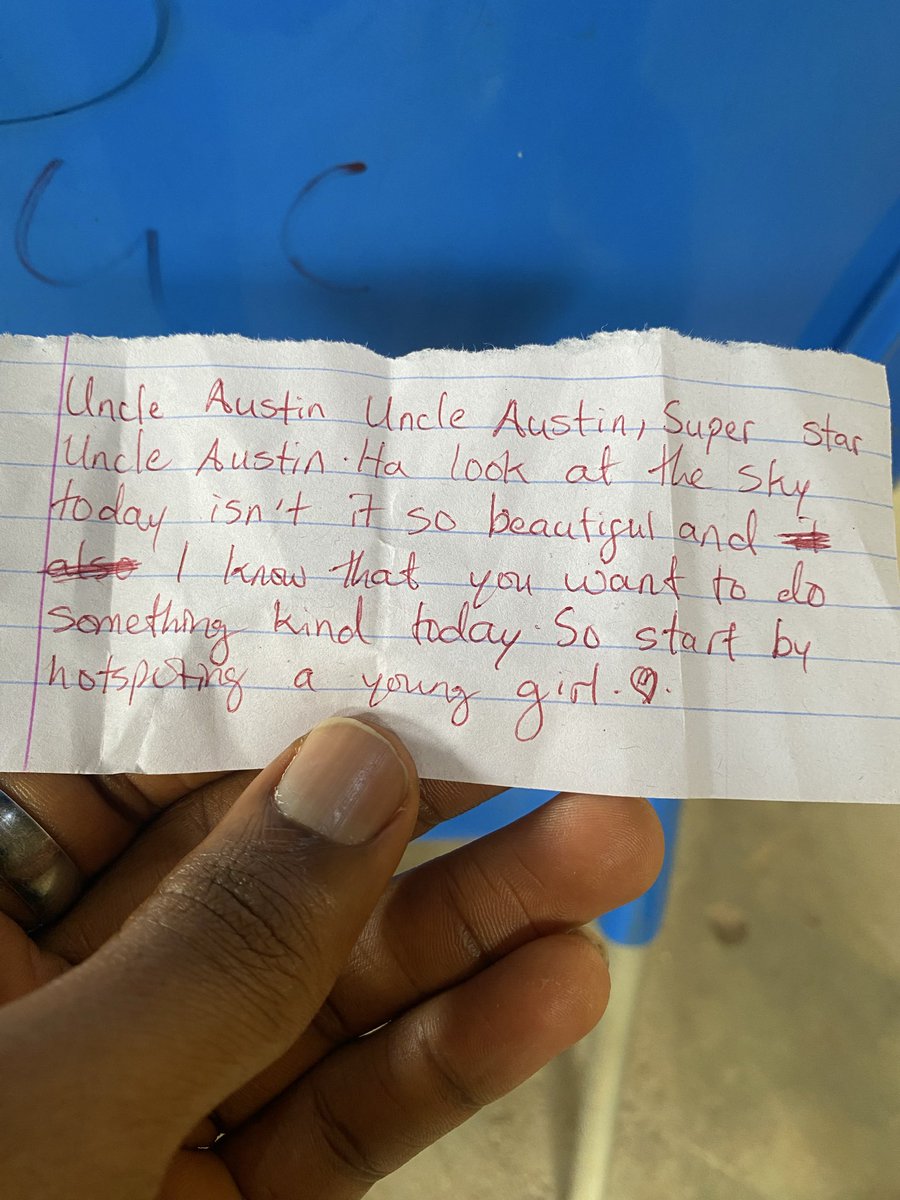 My lil friend in church always finding creative ways to get hotspot from me. 😆