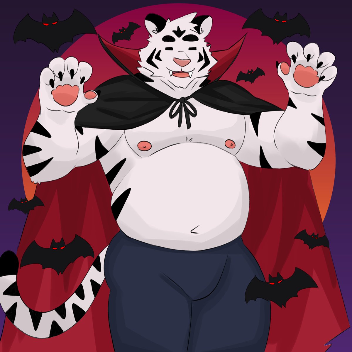 Spooky month 1/4 🐯