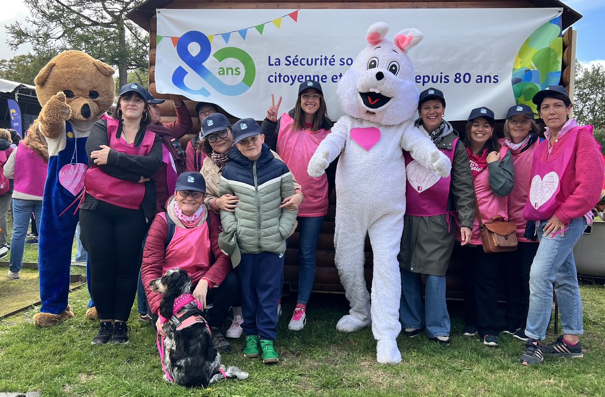 🎉 La Sécurité sociale fête ses 80 ans ! 

À cette occasion, nos équipes sont fièrement présentes à l’événement Roses en Baie ce dimanche 5 octobre à Avranches 🌸
Une marche solidaire et engagée contre le cancer du sein, en lien avec  #rosesenbaie 
<a href="/caf_manche/">Caf de la Manche</a> @cpam_50