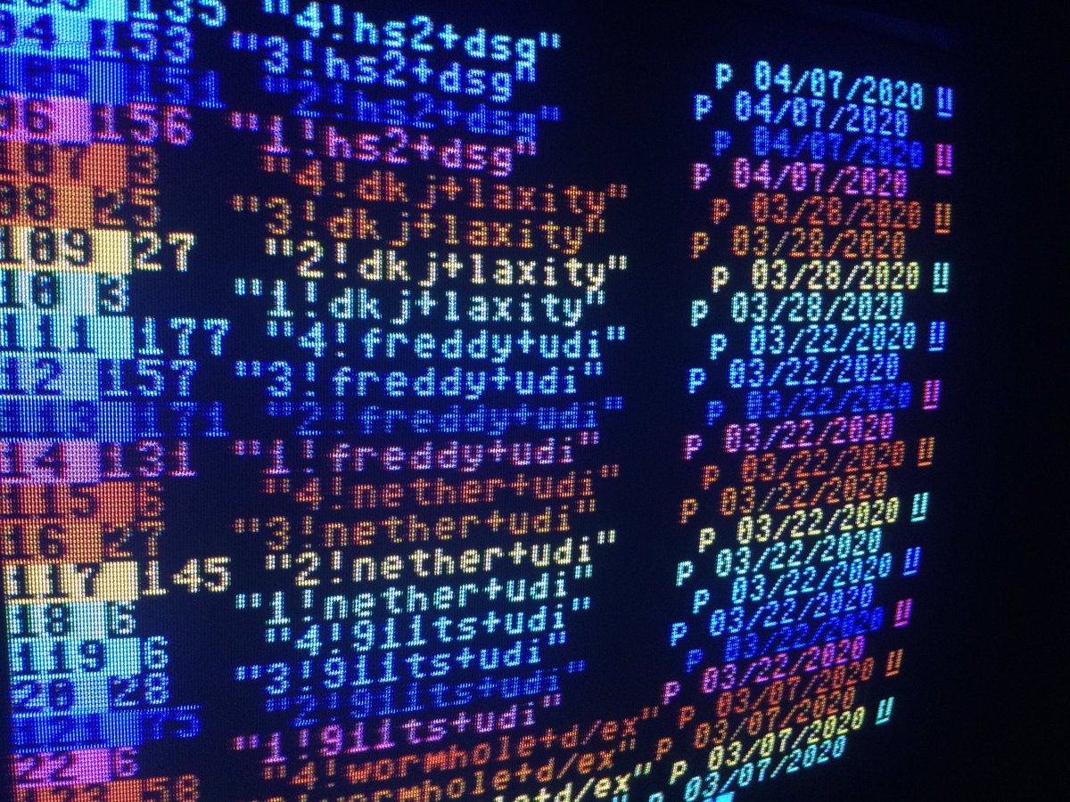 gordoslair's tweet image. C64 BBS action this morning. #C64 #BBS #Commodore64