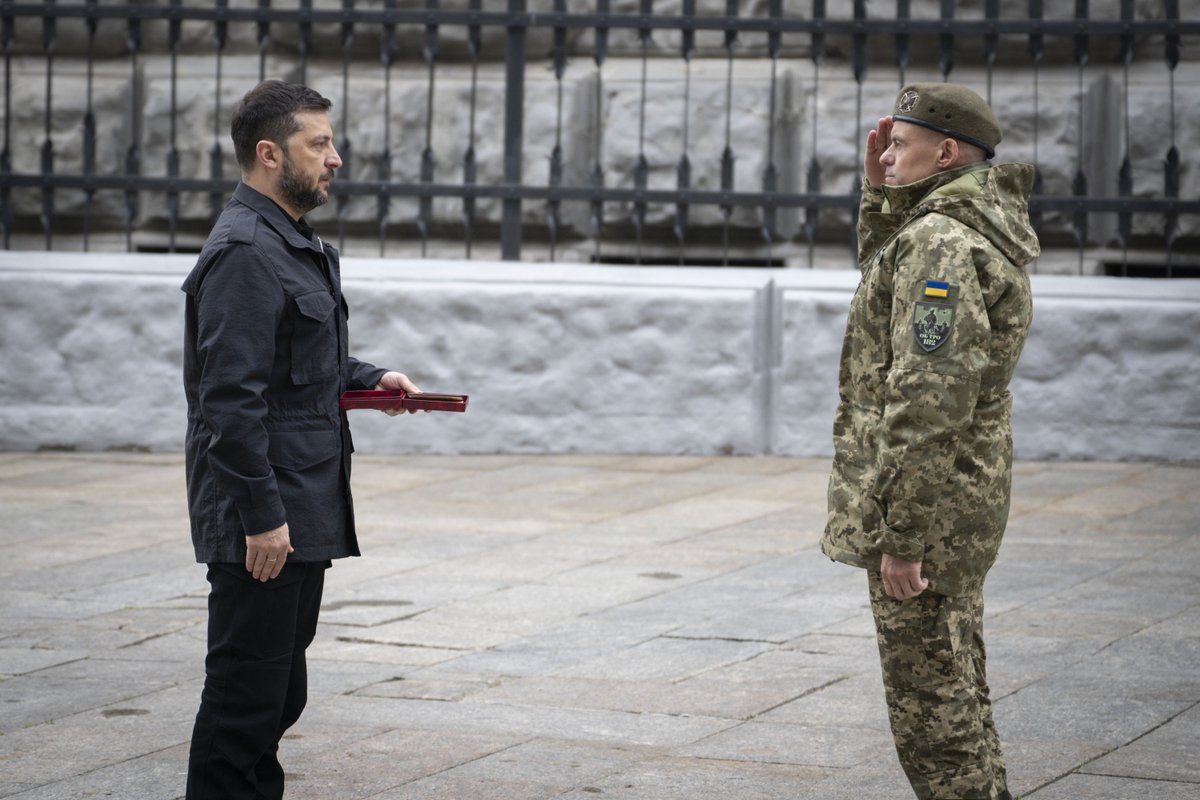 Today, we thank all the soldiers, sergeants, and officers of Ukraine’s Territorial Defense Forces for their service and dedication to Ukraine – all those who have really proven themselves in defending our state, our independence, our people and communities.

The idea of