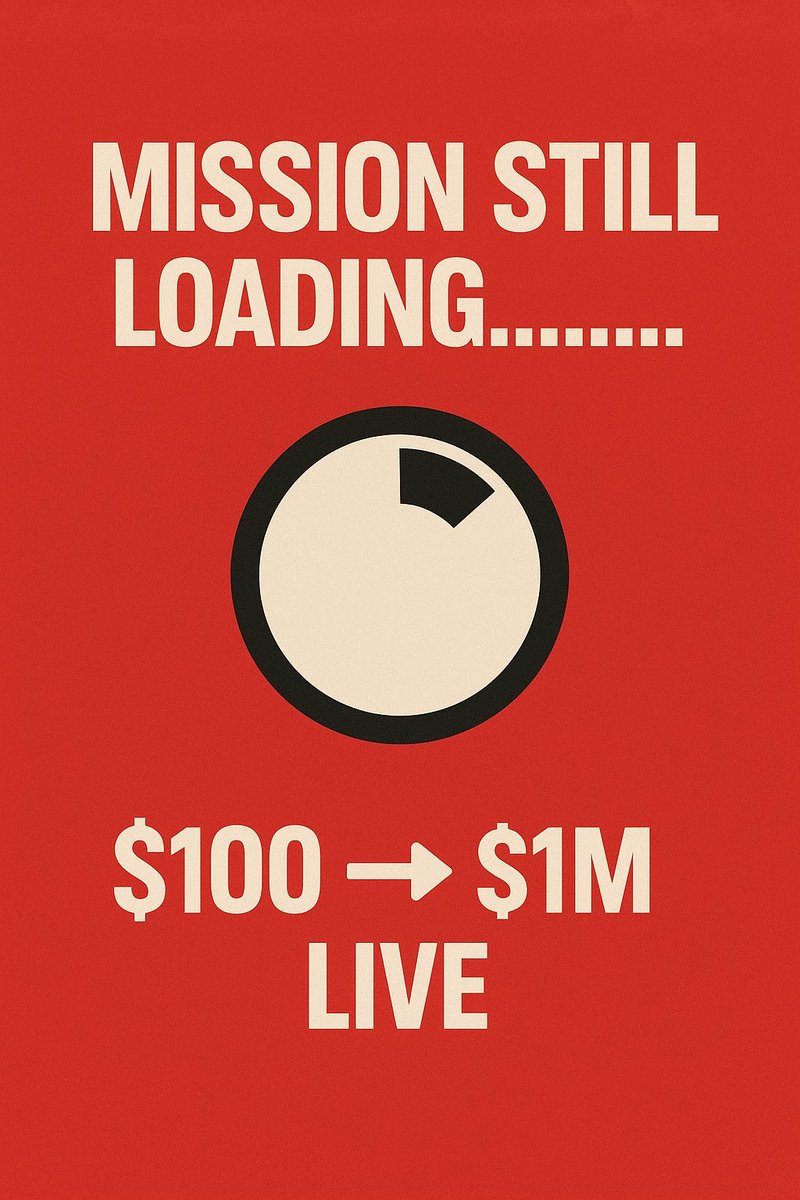 TO1Mcoin's tweet photo. π The missionβs not over β weβre just loading extra fuel β³
$TO1M is still on track to make historyβ¦ stay tuned, legends! πͺπ° #TO1M #Crypto #PumpFun #MemeCoin #CryptoCommunity #BeingTribe #CryptoTwitter #CryptoHype https://t.co/OUjSZWxm1X
